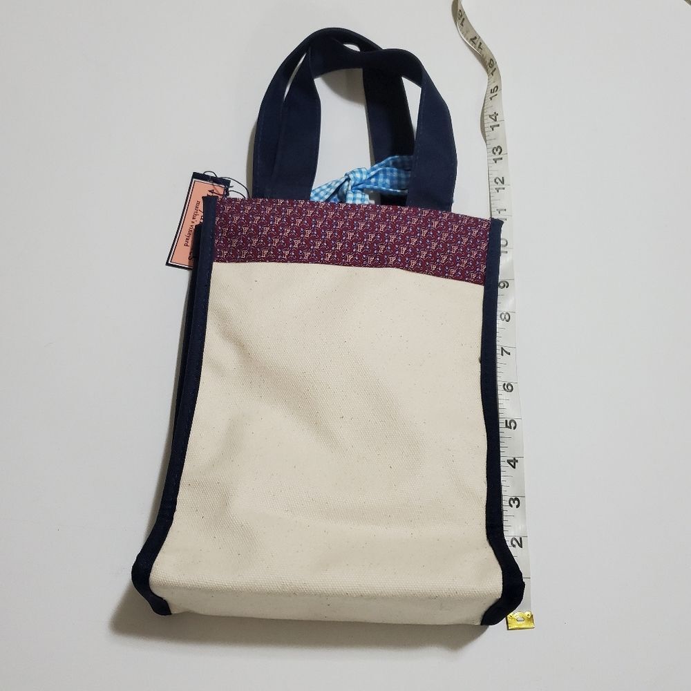 Vineyard Vines canvas bottle carrier tote bag new with tags NWT - Picture 7 of 8